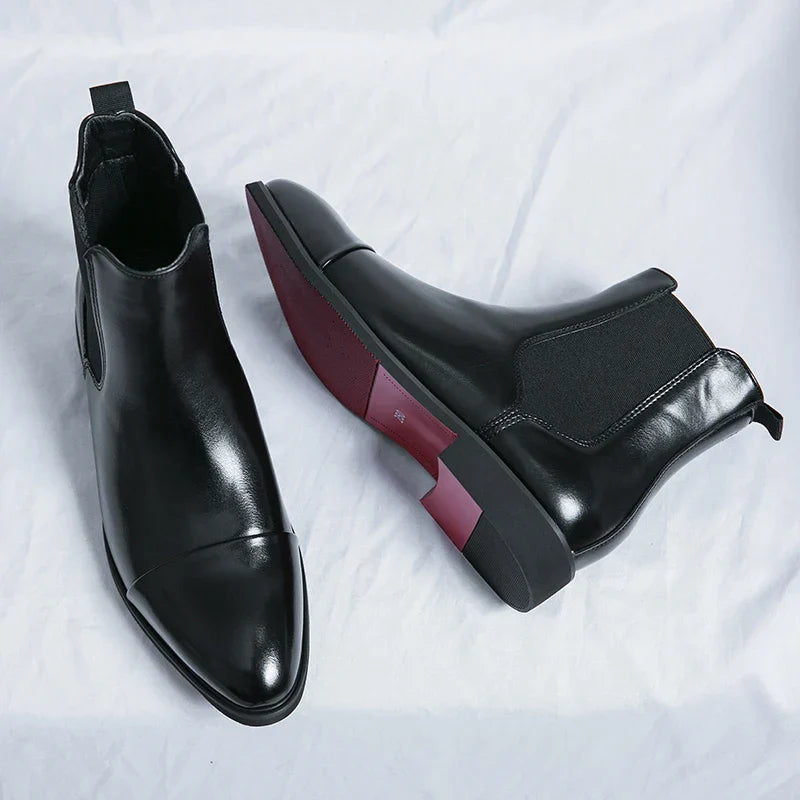 CARRACCI - Chelsea-Stiefel aus Leder