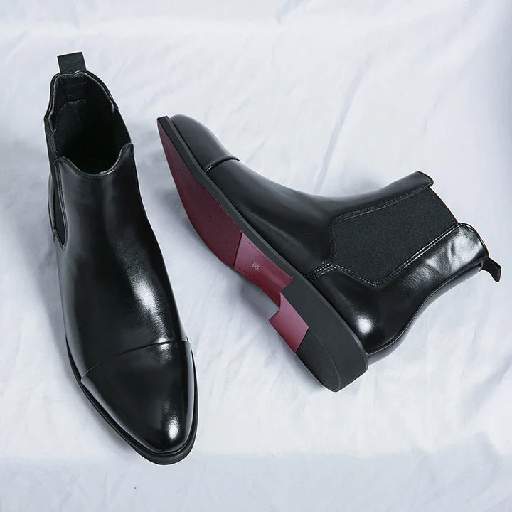 CARRACCI - Chelsea-Stiefel aus Leder