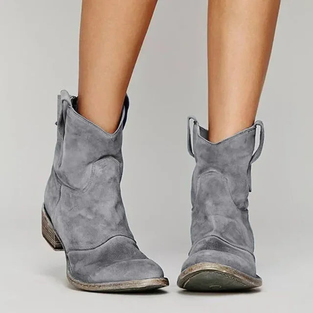 Jane - Vintage Cowboy-Stiefeletten für Damen