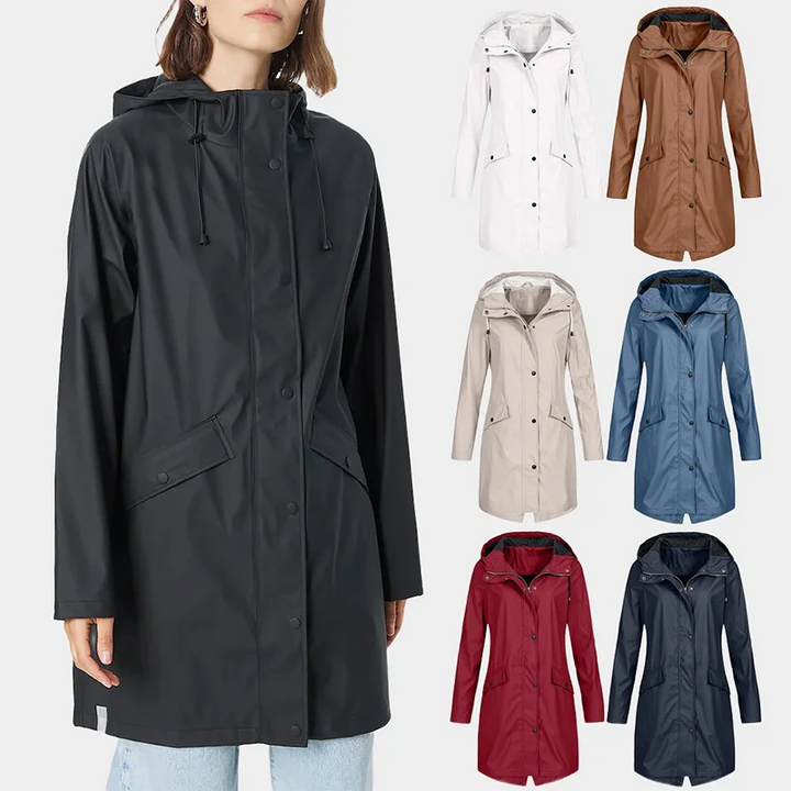 Monica Trench mit Kapuze