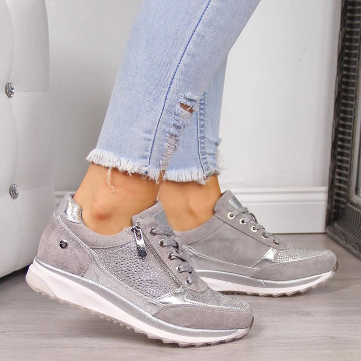 Esther - Orthopädische Turnschuhe mit Reißverschluß