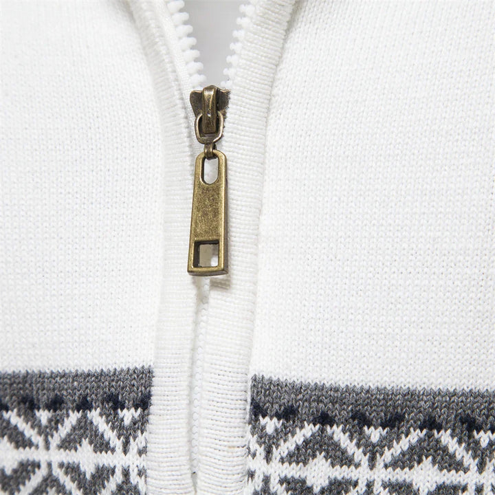 Bale – Lässiger Herrenpullover mit Ethno-Muster