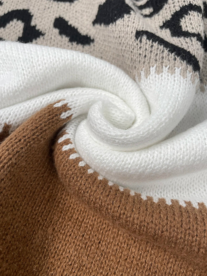 Lela - Pullover mit Leopardenmuster