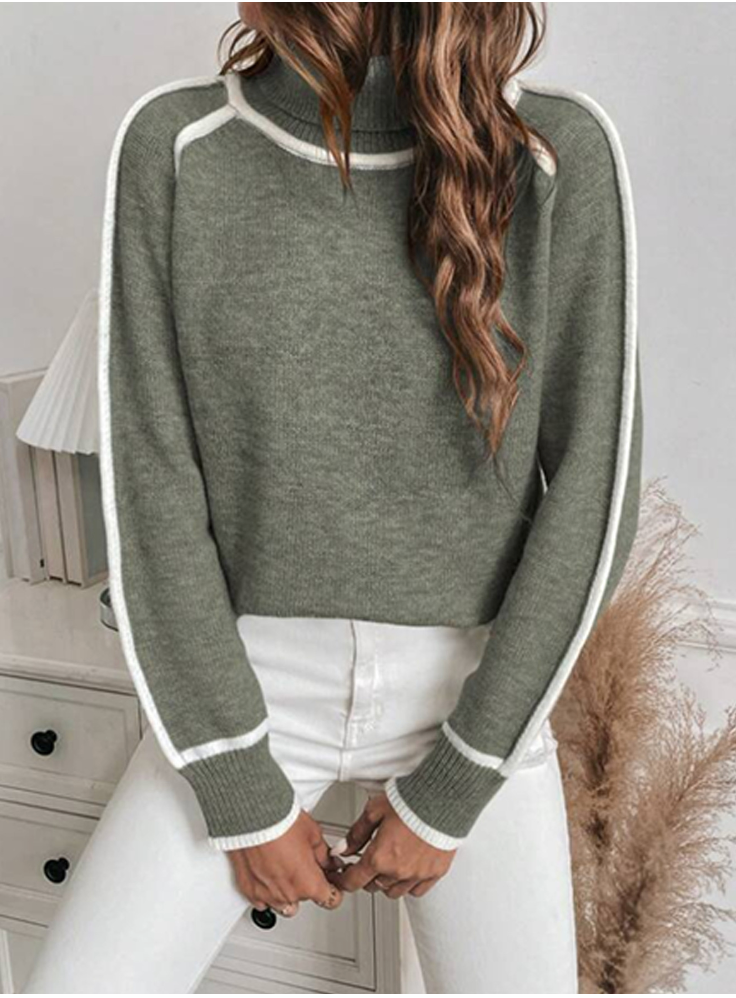Aurora Gemütlicher Rollkragenpullover