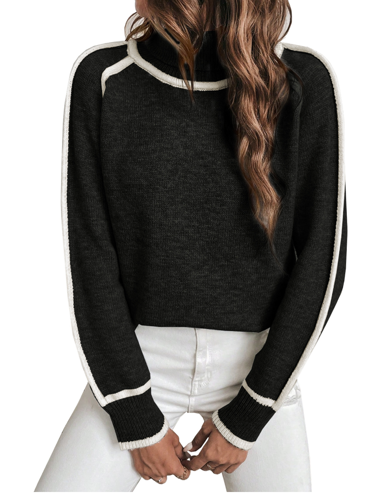 Aurora Gemütlicher Rollkragenpullover