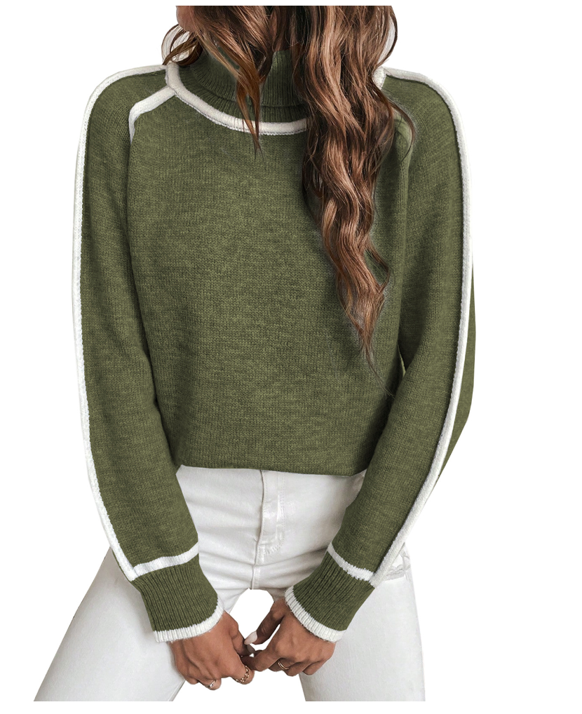 Aurora Gemütlicher Rollkragenpullover