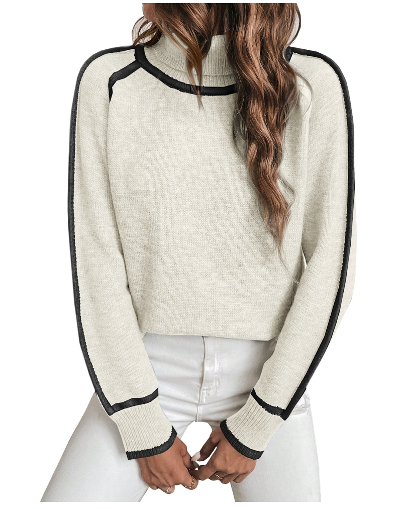 Aurora Gemütlicher Rollkragenpullover