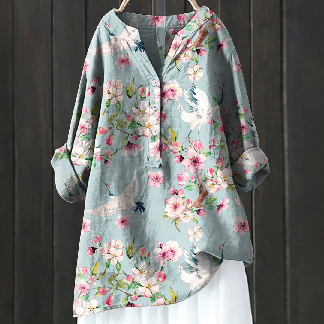 Juliette - Bluse mit Blumendruck