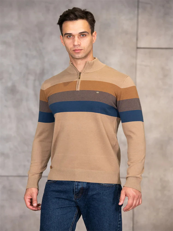 Elba - Herren-Patchworkpullover