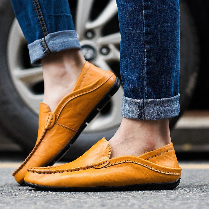 Craig – Orthopädische italienische Leder-Loafer