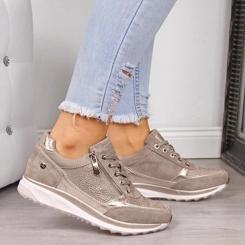 Esther - Orthopädische Turnschuhe mit Reißverschluß