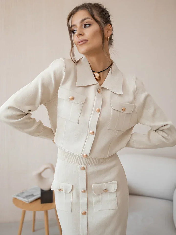 Lina -Blazer-Rock-Set