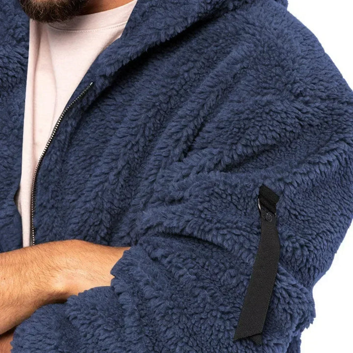 Markus-Bequeme Herren-Fleecejacke