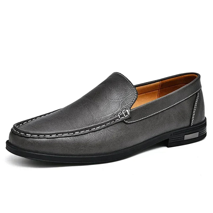 Xander – Glänzende Leder-Loafer