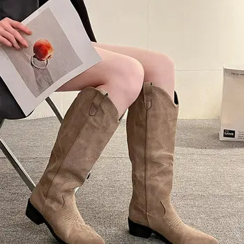 Stella - Elegante Slip-On Winterstiefel