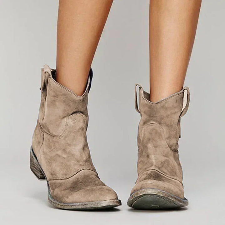 Jane - Vintage Cowboy-Stiefeletten für Damen