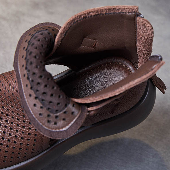 Federica - Zeitlose Leder-Orthopädie-Sandalen