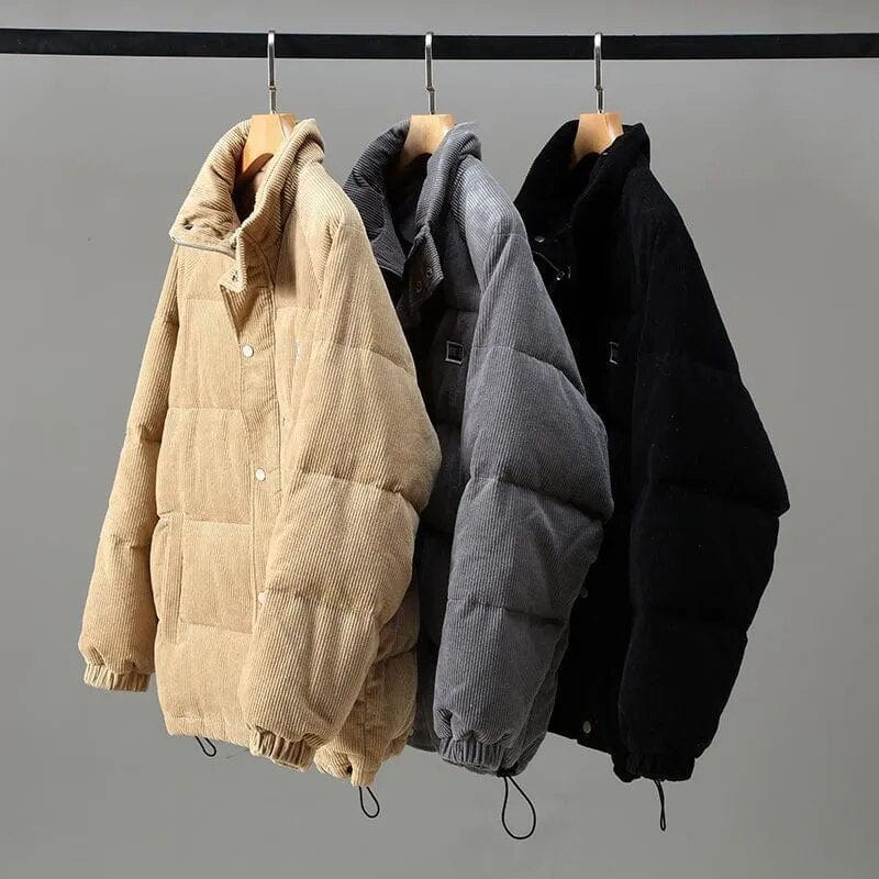 Carla – Wattierte Jacke aus Cord