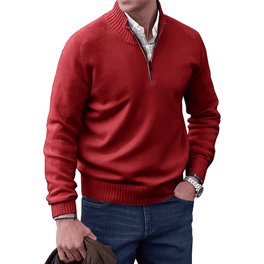 Jones – Eleganter Pullover mit Reißverschluss