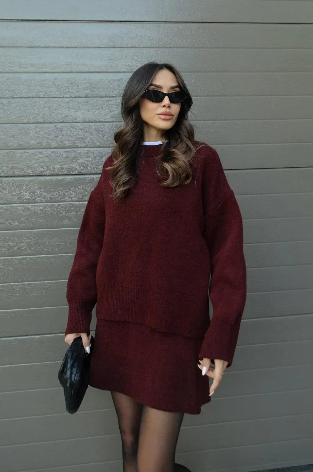 Helena - Set aus Pullover und Rock