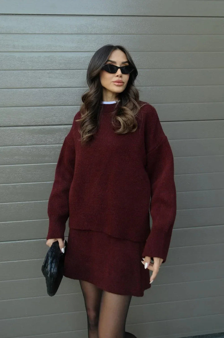 Helena - Set aus Pullover und Rock