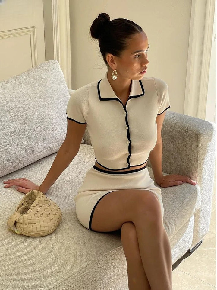 Maria -Klassisches Zwei-Teile-Set