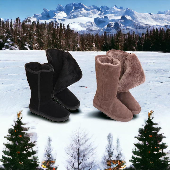 Beyoncé – Schaffellstiefel