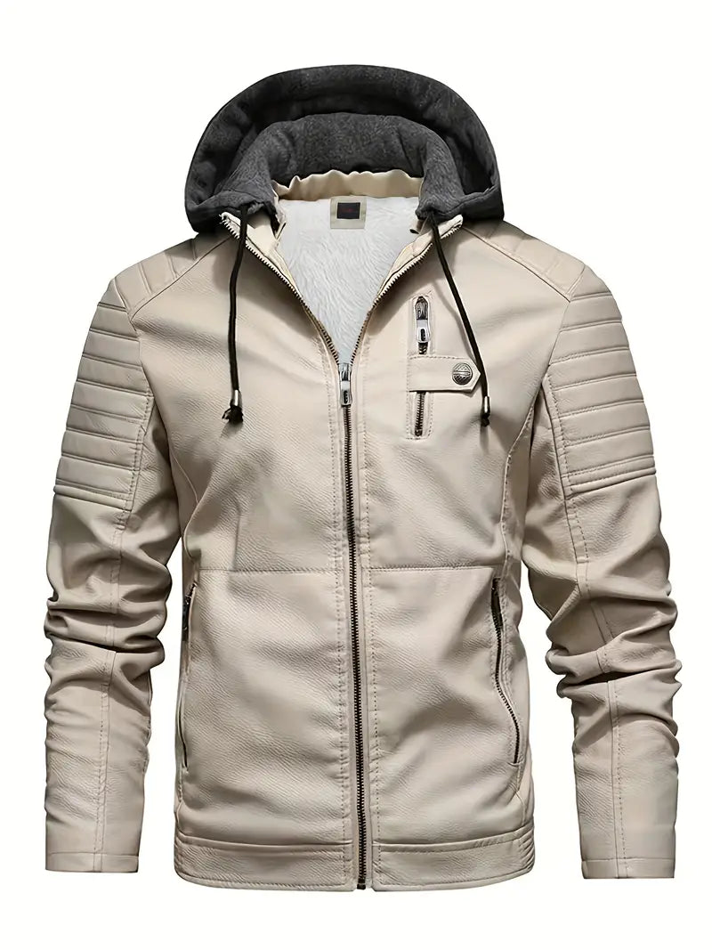 Santino -Die Stilvolle Winterlederjacke