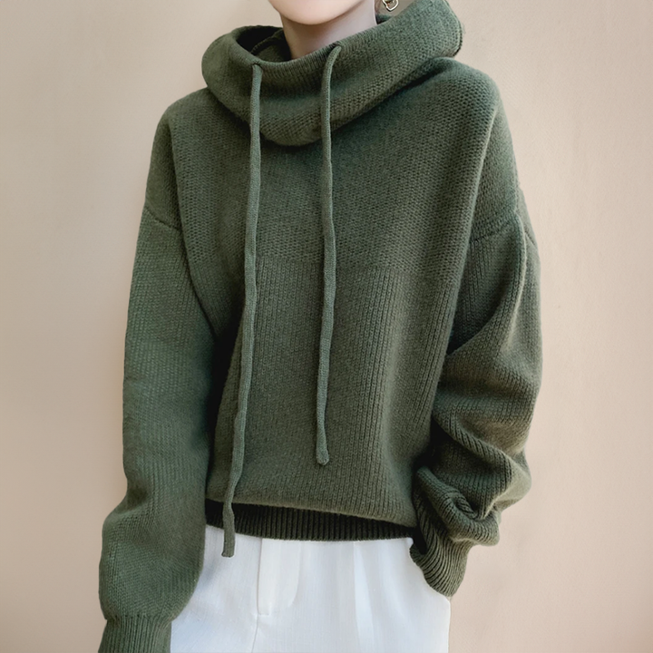Hannah - Gewebte Kapuzenjacke