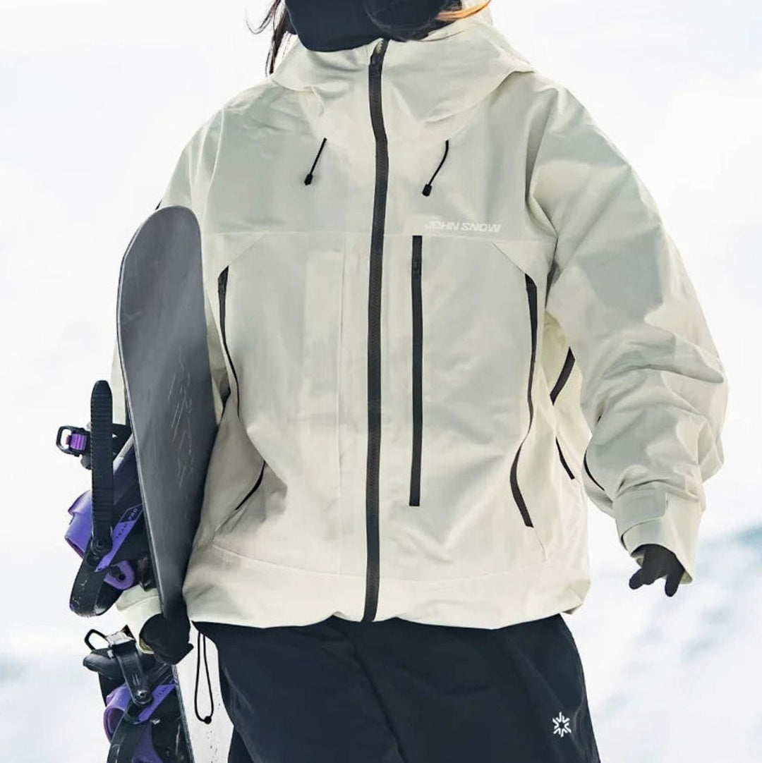 Damen Wasserdichte Ski-Jacke Windabweisend Gefüttert mit Kapuze