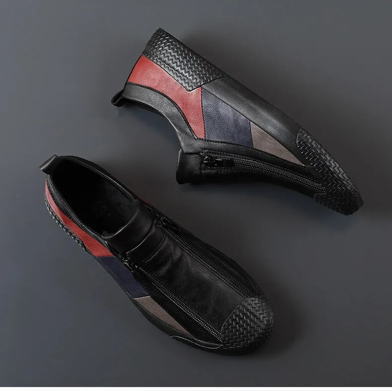 LUCA -Claude Monet Turnschuhe aus Leder