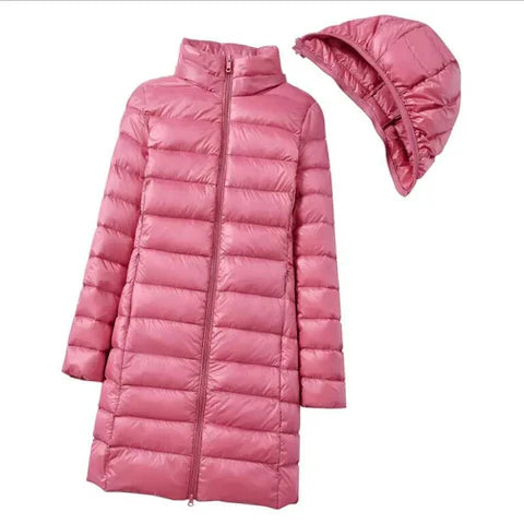 Sarah – Warme Parkajacke mit Kapuze