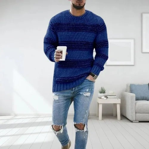 Darien - Eleganter Strickpullover – Beige
