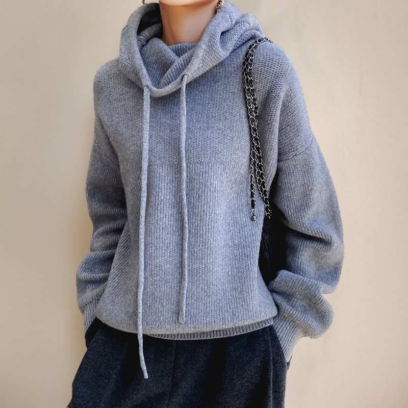 Hannah - Gewebte Kapuzenjacke