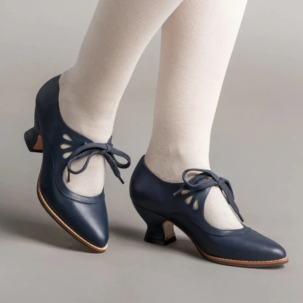 Angela - Orthopädische Leder-Absatzsandalen