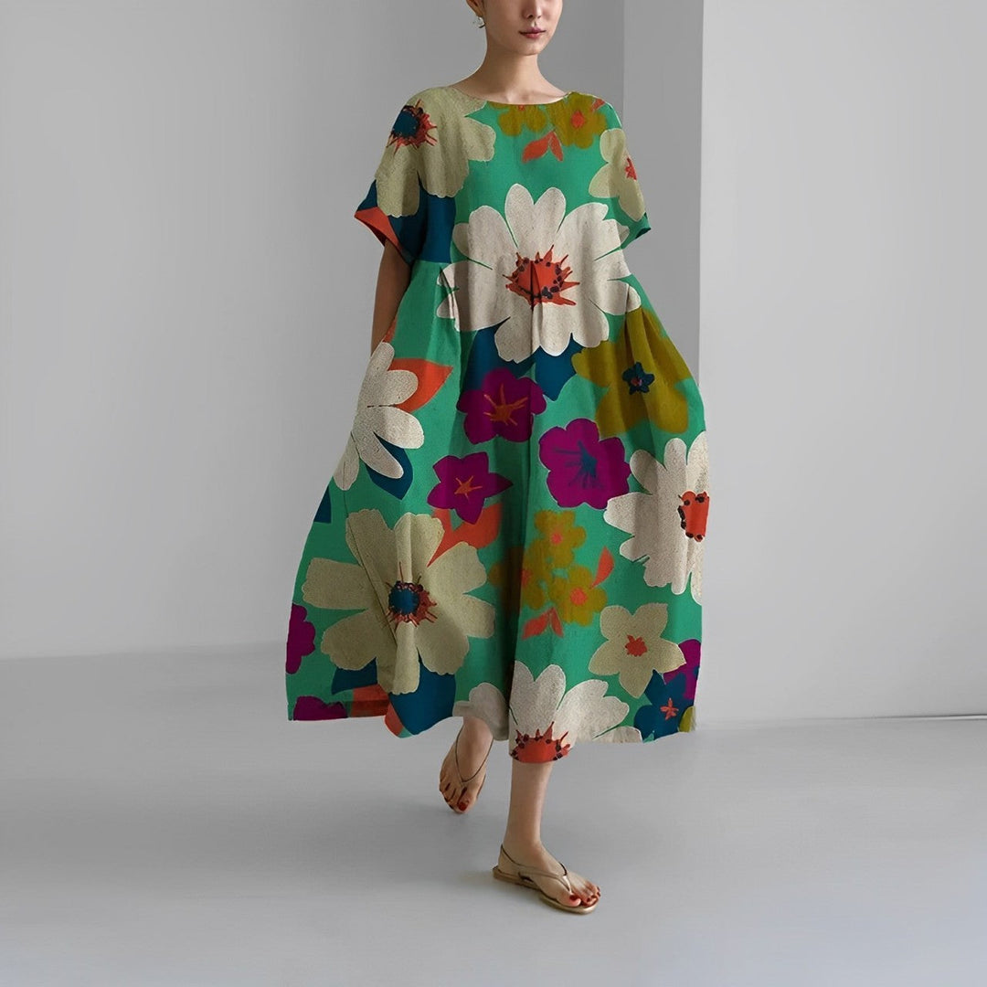Katarina? - Boho-Blumenkleid