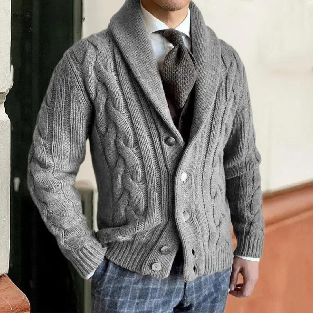 Robert -Der Strick-Cardigan für Herren