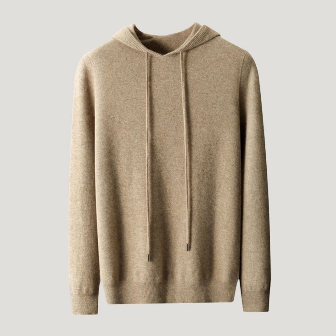 Herren Kapuzenpullover weicher Strick bequemer Passform Frühling