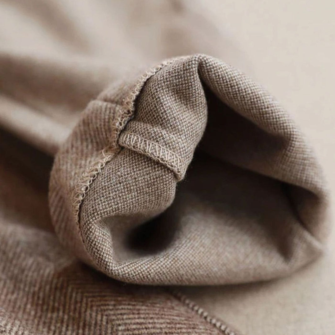 Herren Maßgeschneiderte Knöchellange Frühjahrs Bundfaltenhose