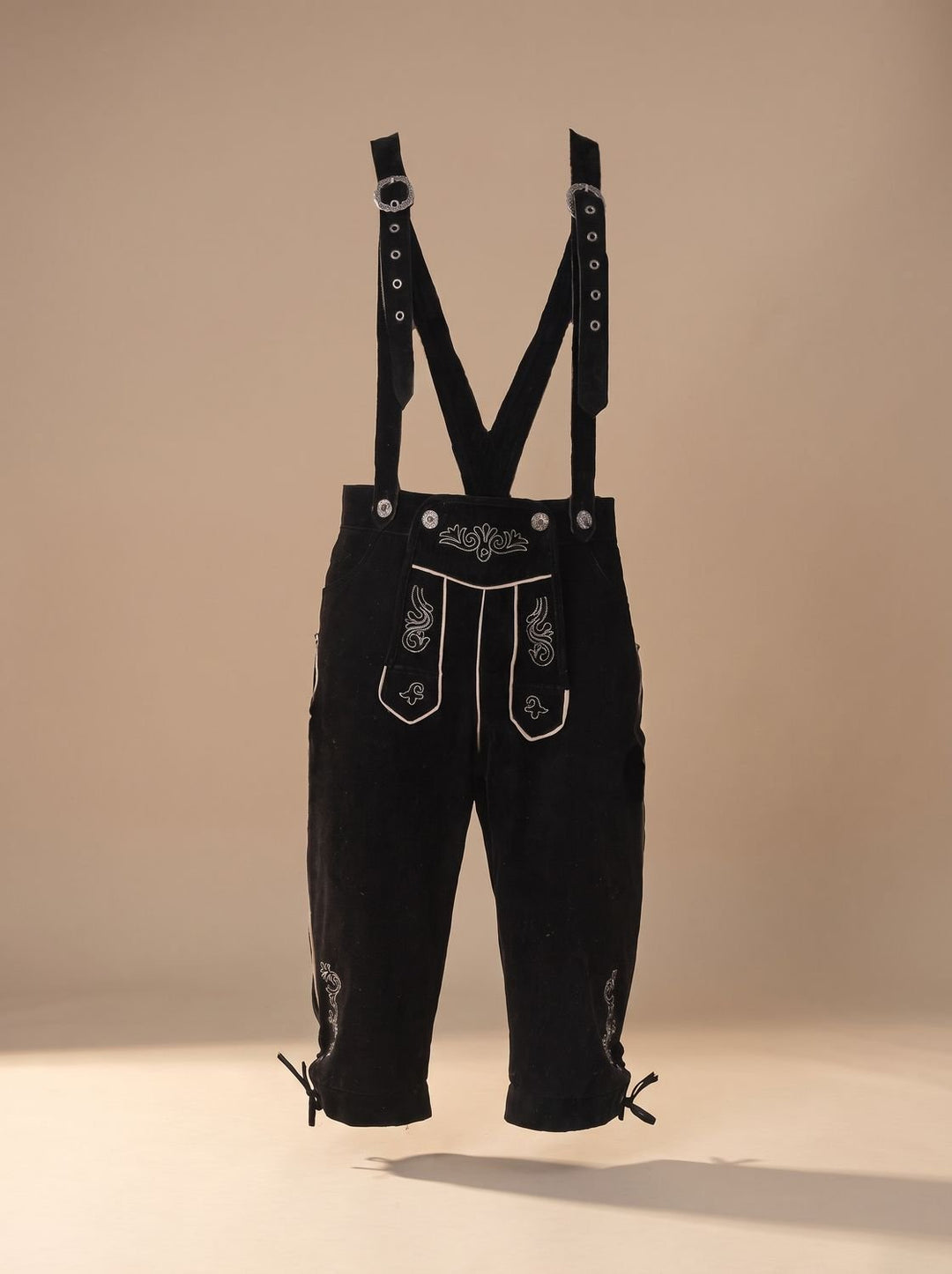 Herren Oktoberfest Trachten-Set Lederhosen mit Karohemd - Hose 04