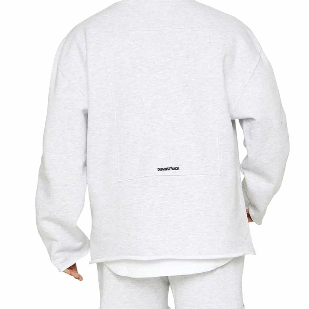 Herren Oversized Rundhals Pullover Lounge-Sweatshirt