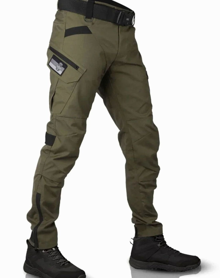 Herren Taktische Cargohose mit praktischen Taschen Outdoor Ripstop - Grün