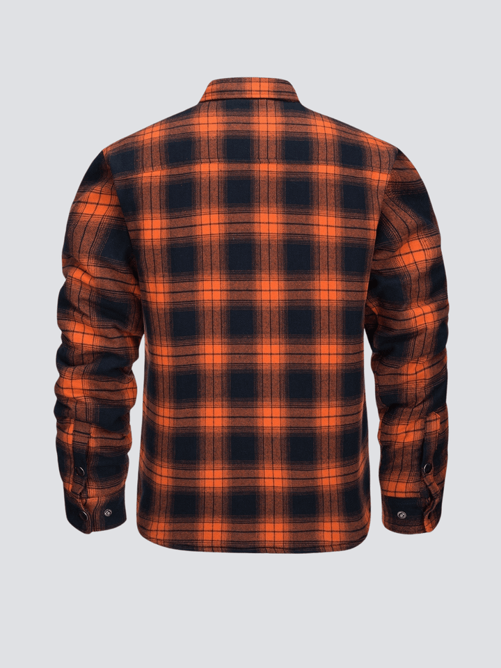 Iver - Gestreifte Flanelljacke