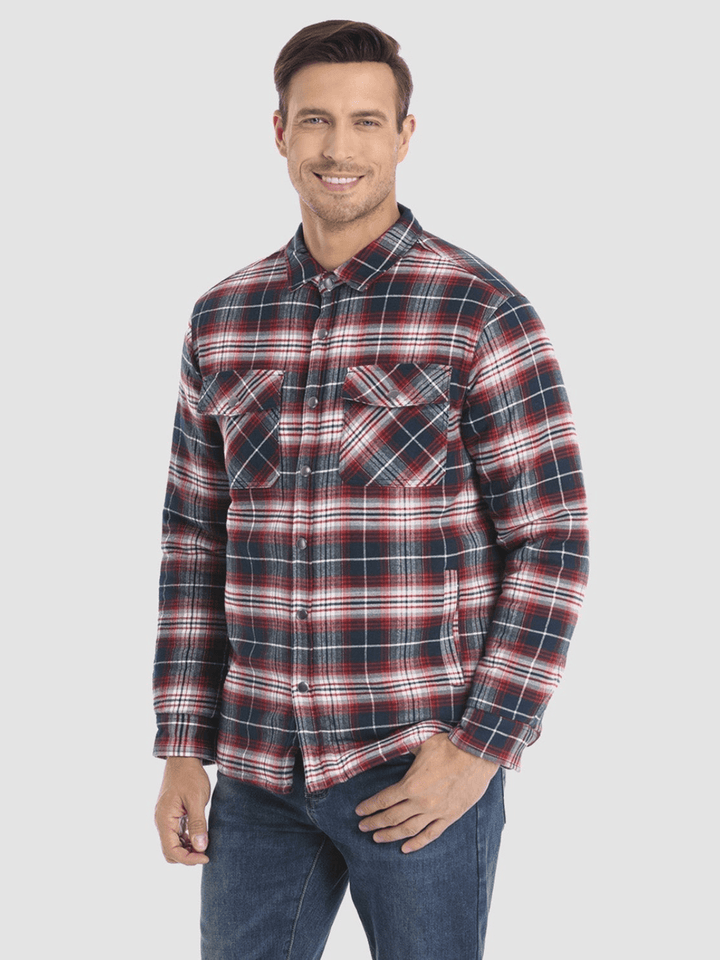 Iver - Gestreifte Flanelljacke