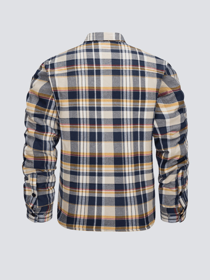 Iver - Gestreifte Flanelljacke