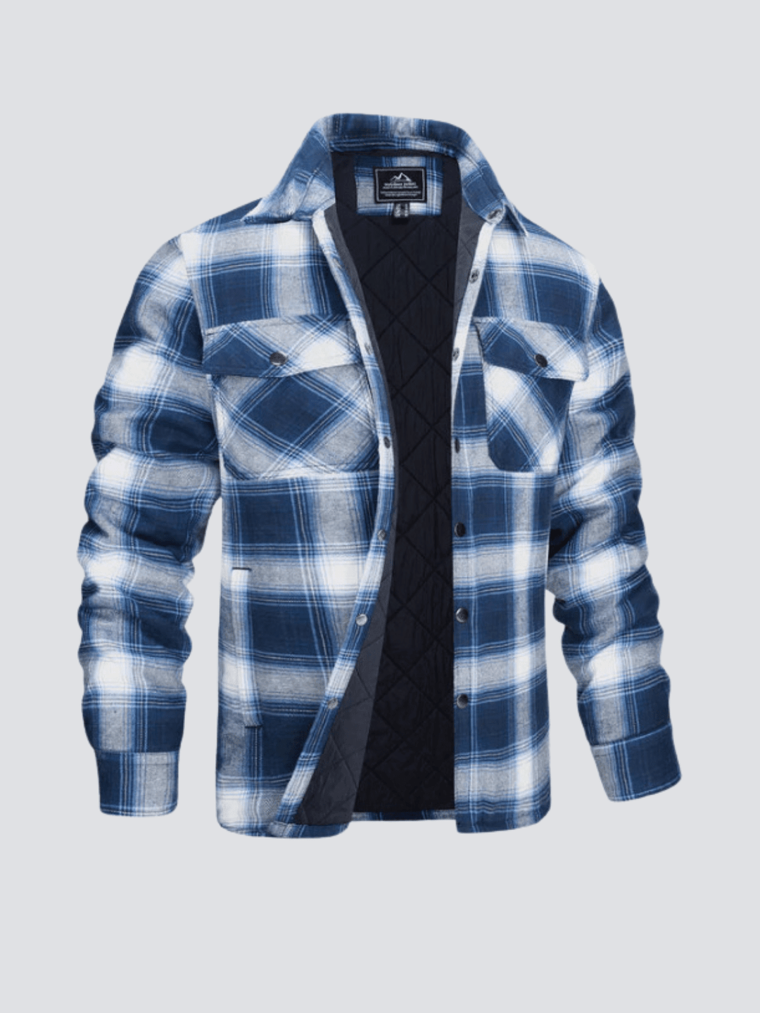 Iver - Gestreifte Flanelljacke