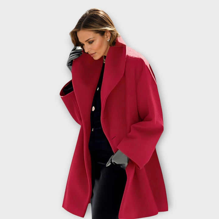Emilia | Winddichte Wolljacke