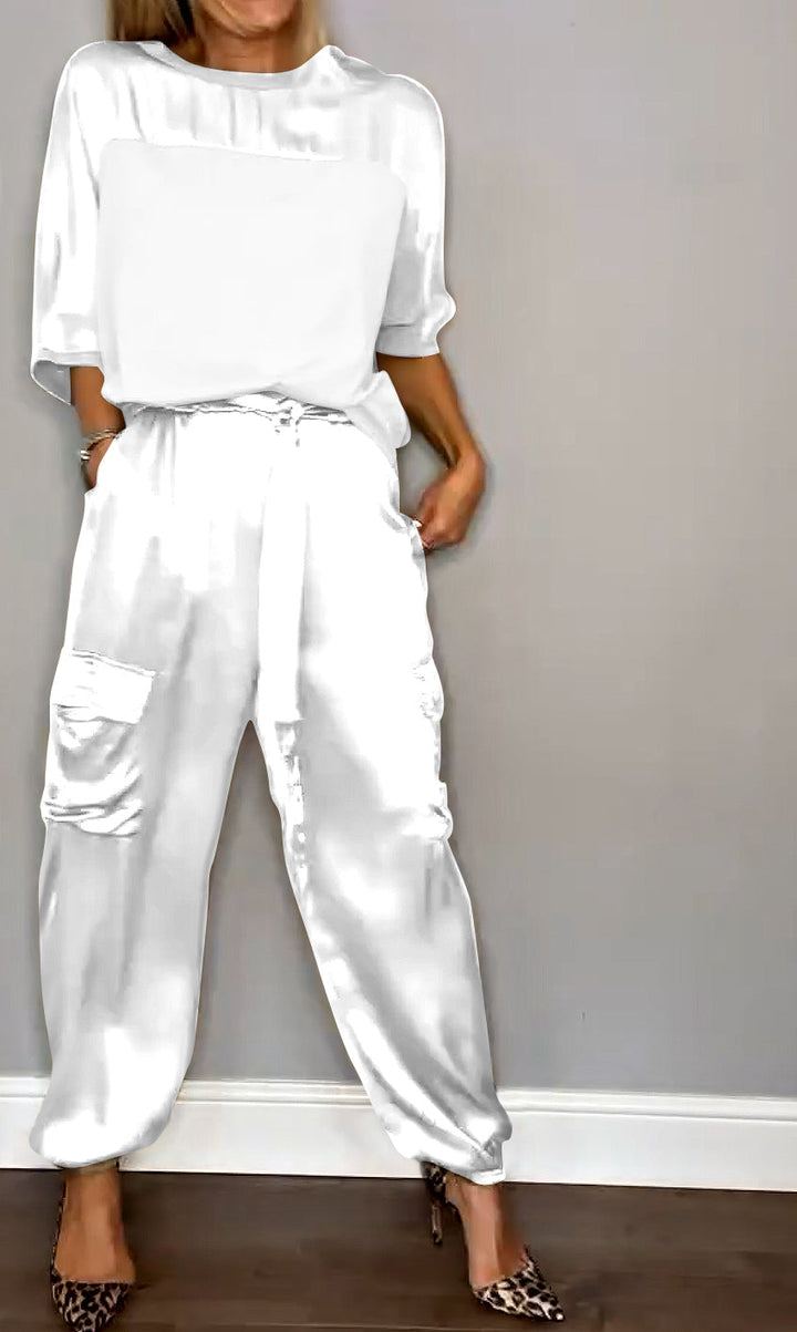 Jacqueline - Satin Set