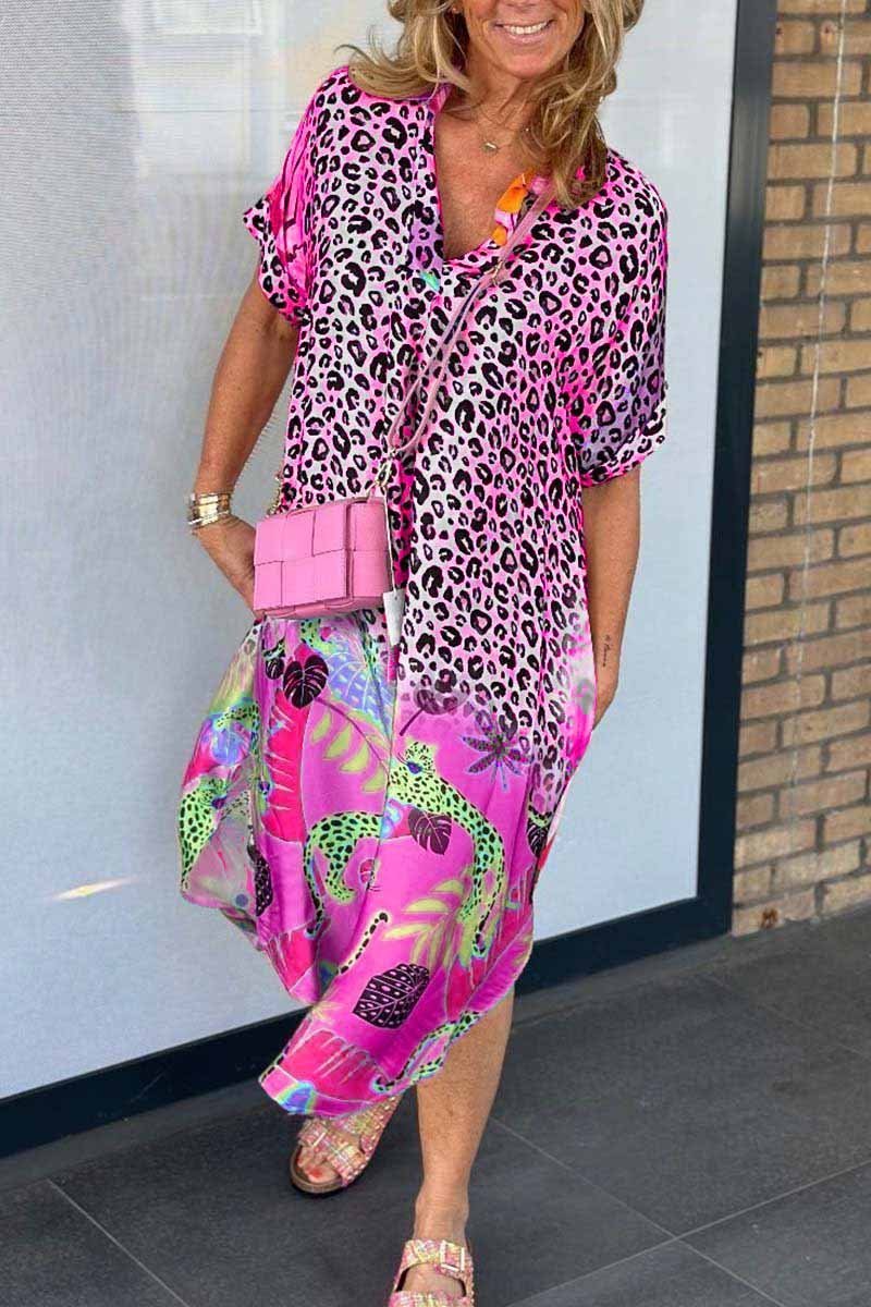 Meagan- Leopardenkleid