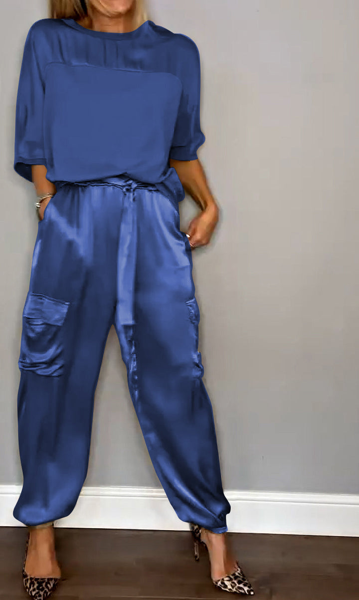 Jacqueline - Satin Set